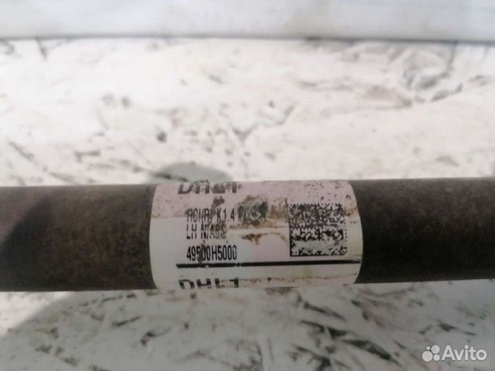 Привод левый Hyundai Solaris