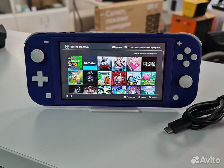 Nintendo switch lite прошитая