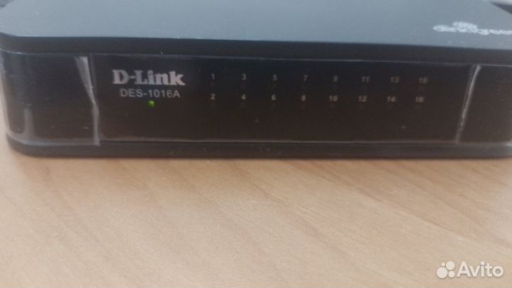 Коммутатор D-Link DES-1016A