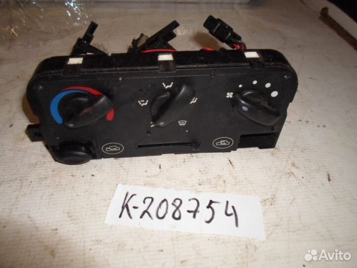 Блок управления отопителем (Daewoo Matiz)