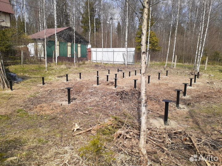 Фундамент под ключ. Винтовые сваи от производителя