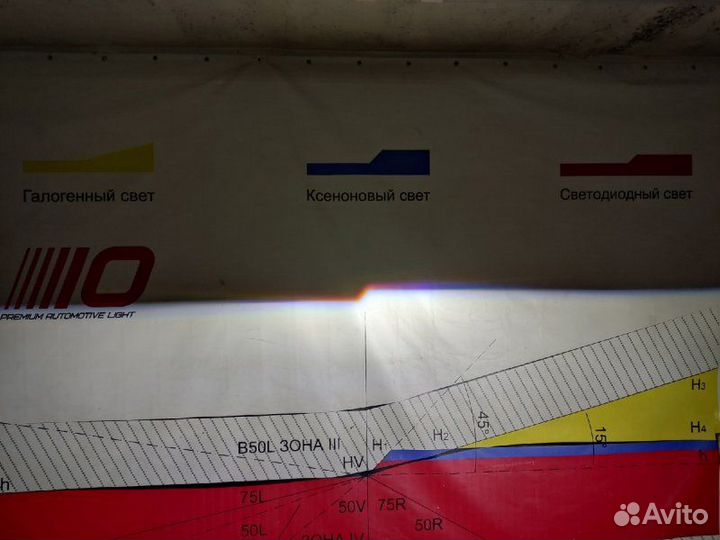 Линзы фары Aozoom A13 Infiniti M25 Y51