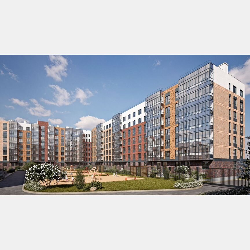 Квартира-студия, 29,7 м², 3/7 эт.