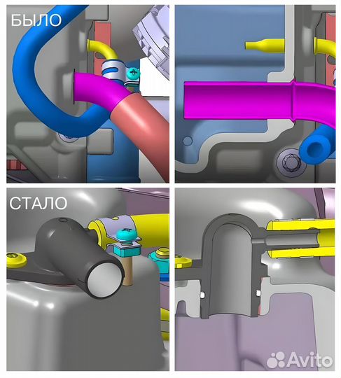 Крышка ГБЦ Веста 1.8 EVO Нового образца в сборе