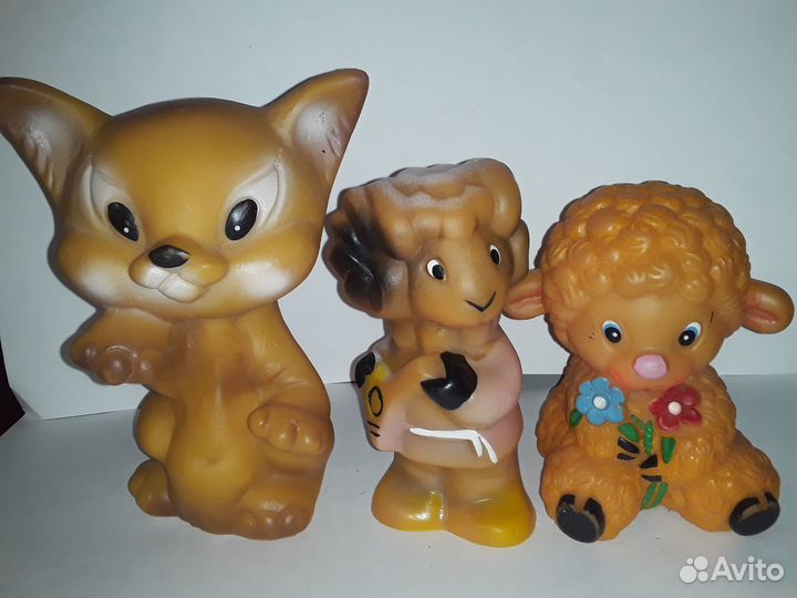 Резиновые игрушки СССР