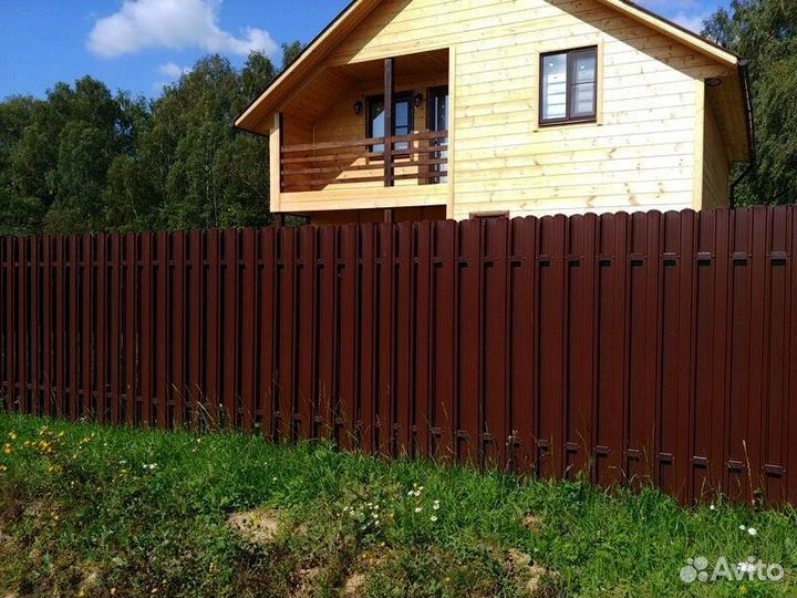 Металлический забор