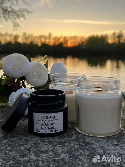 Ароматическая свеча в банке 100мл