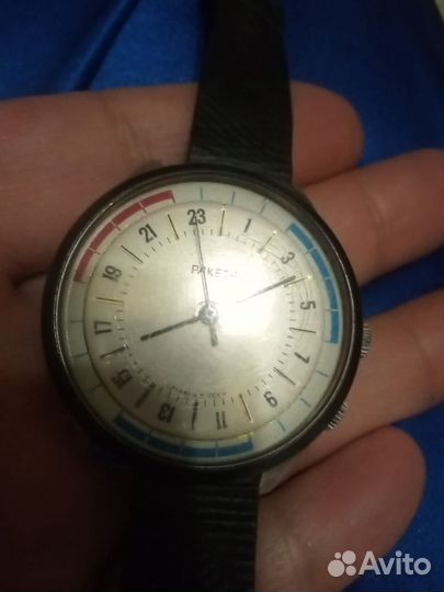 Часы мужские механические наручные Ракета