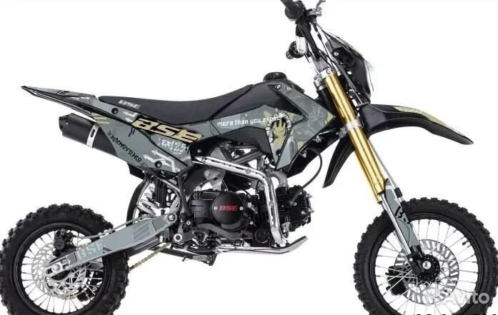 Питбайк BSE EX125 17/14 Urban Grey (015)