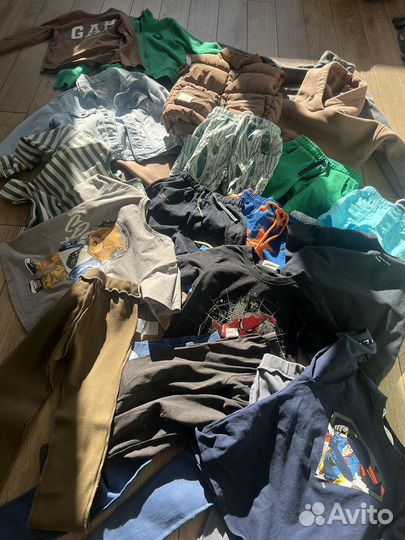 Комплект пакет вещей для мальчика 110 размер
