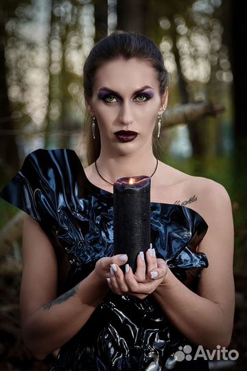 Корсет пластиковый глянцевый Чёрный