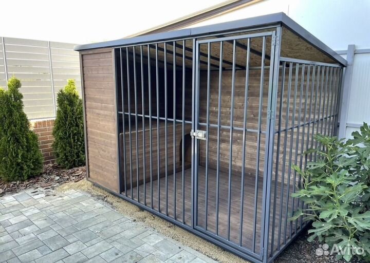 Вольер для собак+ будка