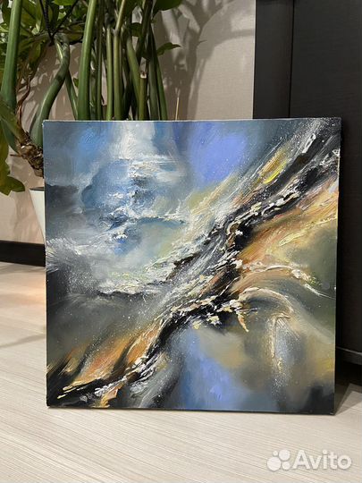 Картина маслом абстракция