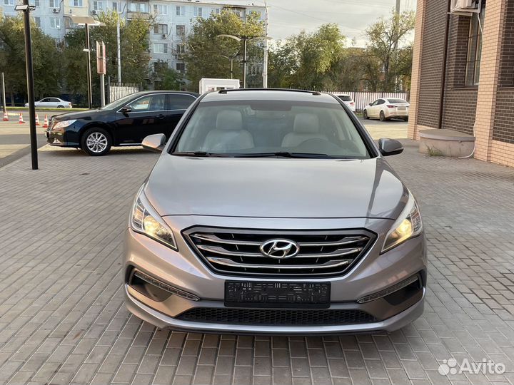 Hyundai Sonata 2.4 AT, 2017, 79 000 км