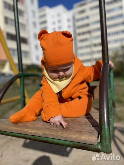 Комбинезон с начесом 74