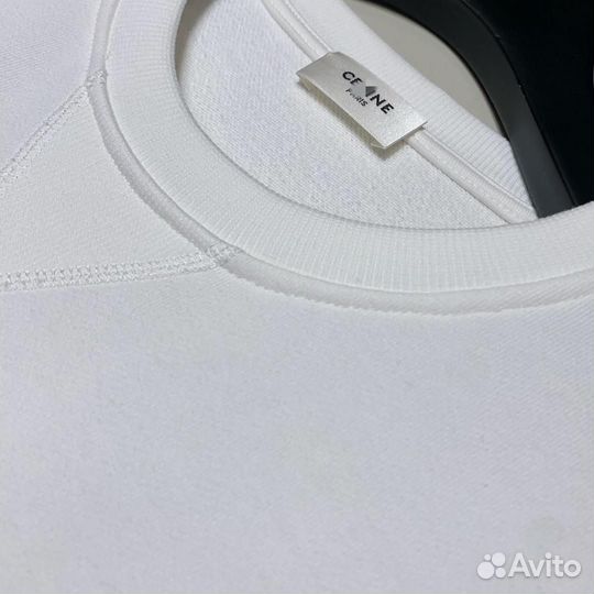 Белый свитшот Celine