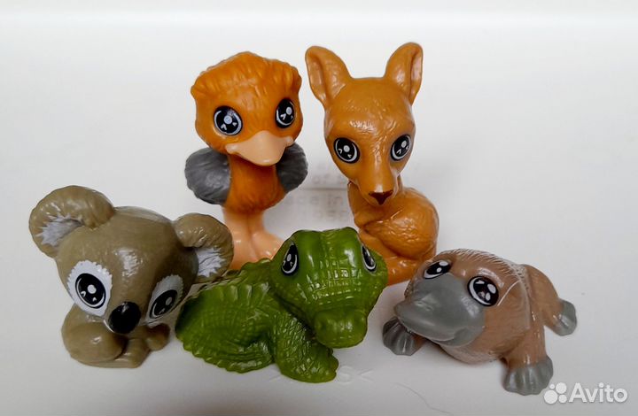Животные из киндер сюрпризов (25 шт.)