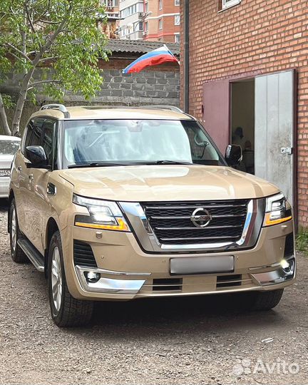 Обвесы рестайлинг Nissan Patrol У62 в 2020г