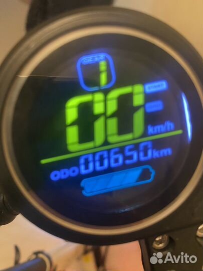 Самокат взрослый электрический бу