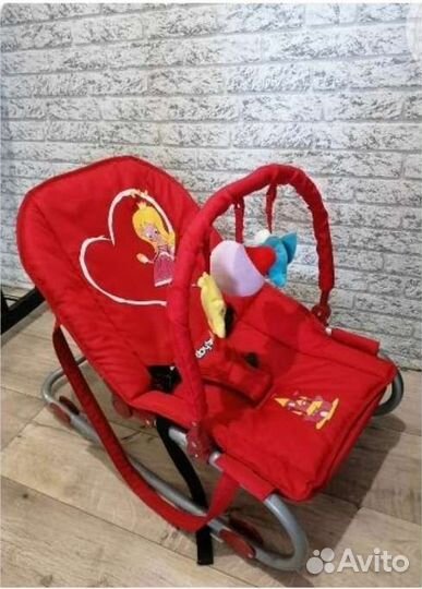 Шезлонг детский