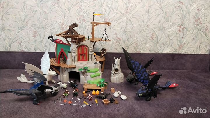 Playmobil как приручить дракона