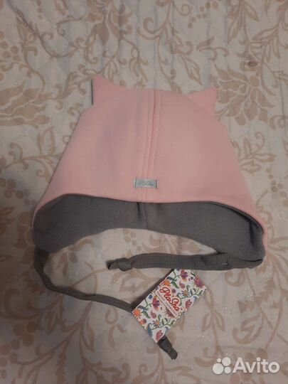 Шапка демисезонная новая 50 52