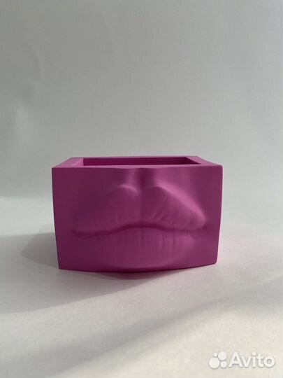 Ваза кашпо органайзер «губы Джоли»