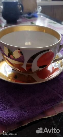 Чайные чашки с блюдцами.Вербилки