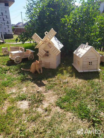 Декоративная мельница для сада