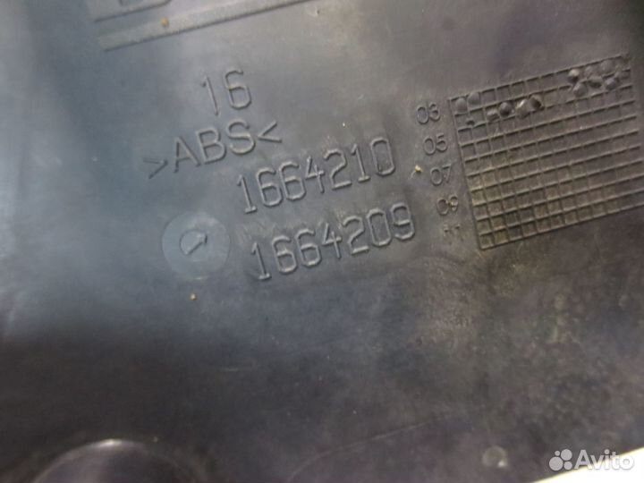 Кожух рулевой колонки DAF 1664210