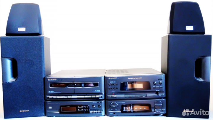 Музыкальные центры Kenwood, Pioneer, Sony
