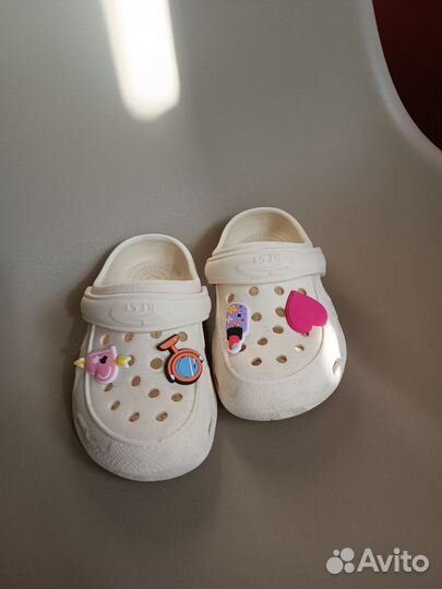 Сабо эва для девочки 24 размер
