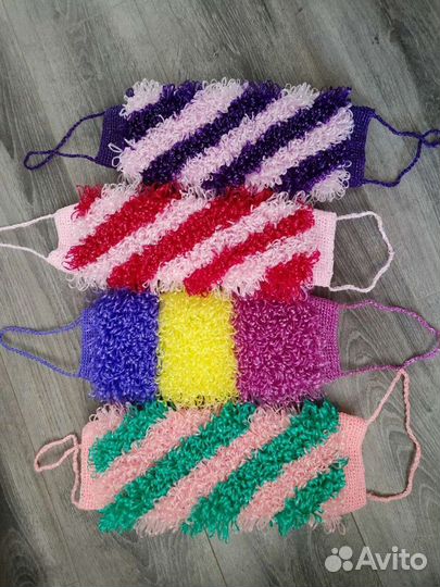 Мочалка ручной работы