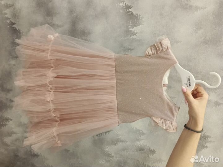 Платье для девочки hm 110 116