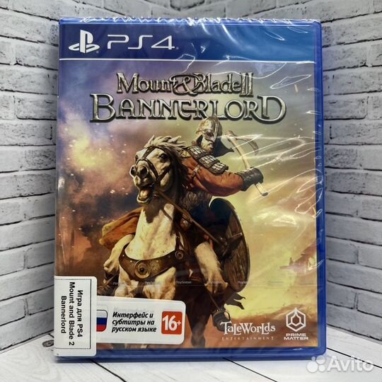 Игра для PS4 Mount and Blade 2 Bannerlord