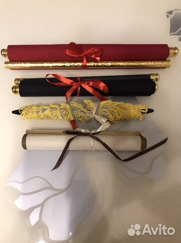 Панно свиток