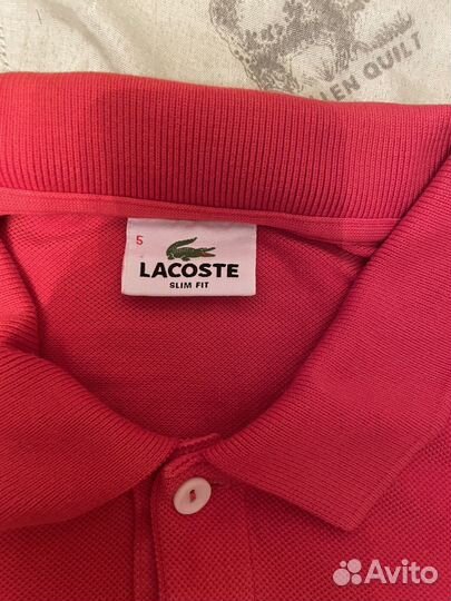 Поло lacoste оригинал