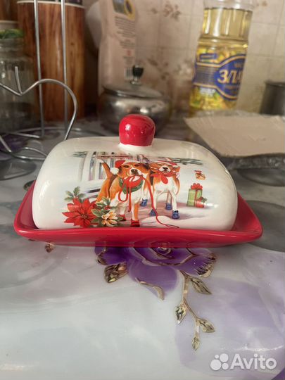 Масленка керамика