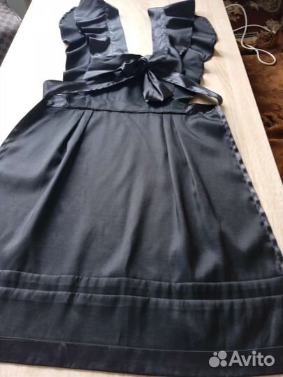 Школьный фартук, черный