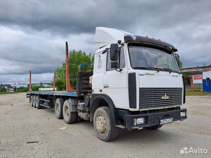 МАЗ 642205-020 с полуприцепом, 2004