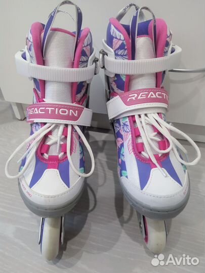 Роликовые коньки раздвижные Reaction