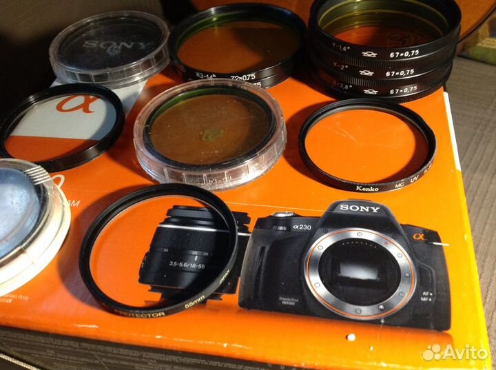 Фотоаппарат Sony A230+ сумка