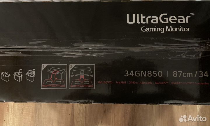 Монитор LG 34GN850