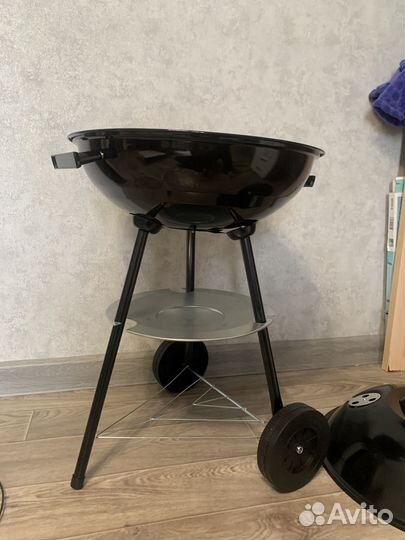 Гриль угольный новый (44см)