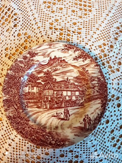 Винтажные тарелки Англия