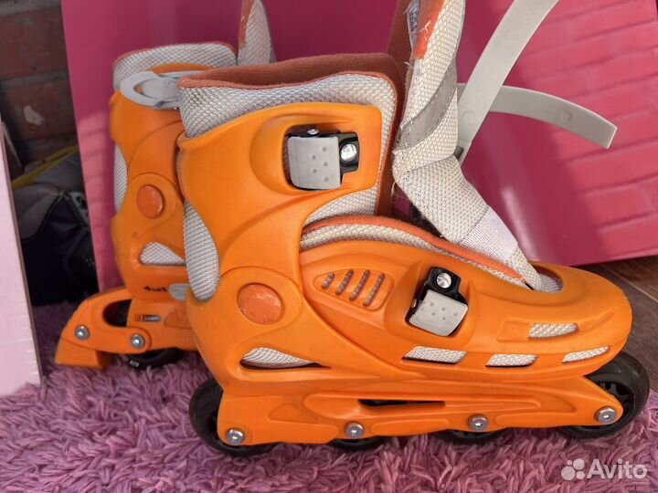 Роликовые коньки раздвижные 34-37