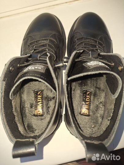 Ботинки демисезонные натуральный кожа 37 р