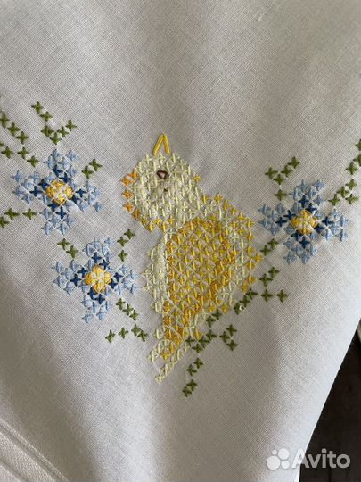 Скатерти винтаж хлопок