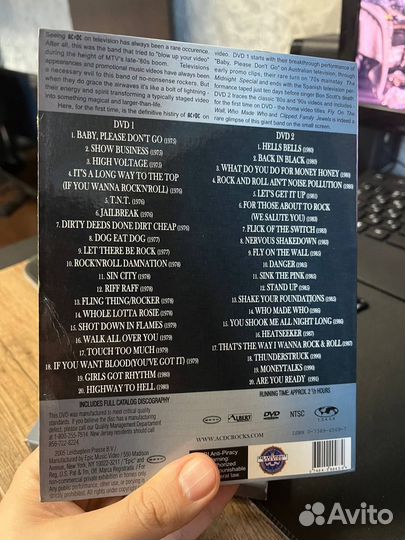 Диск музыкальный AC/DC