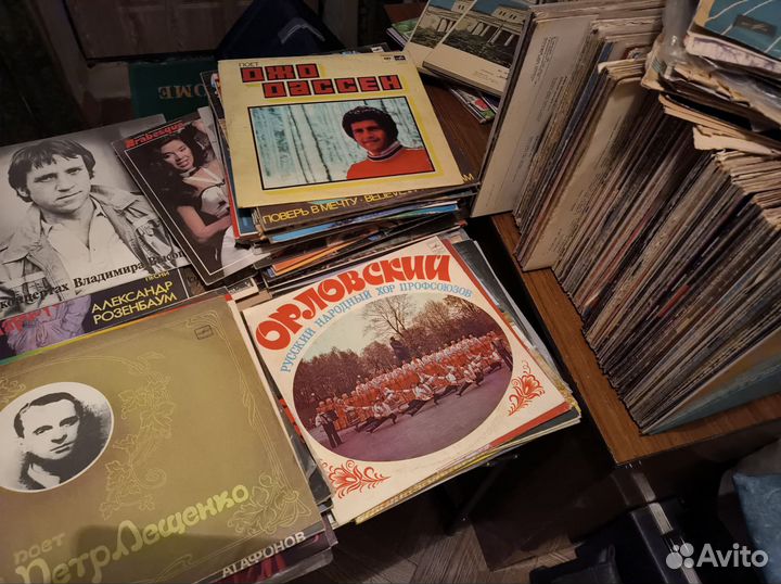 Виниловые пластинки СССР